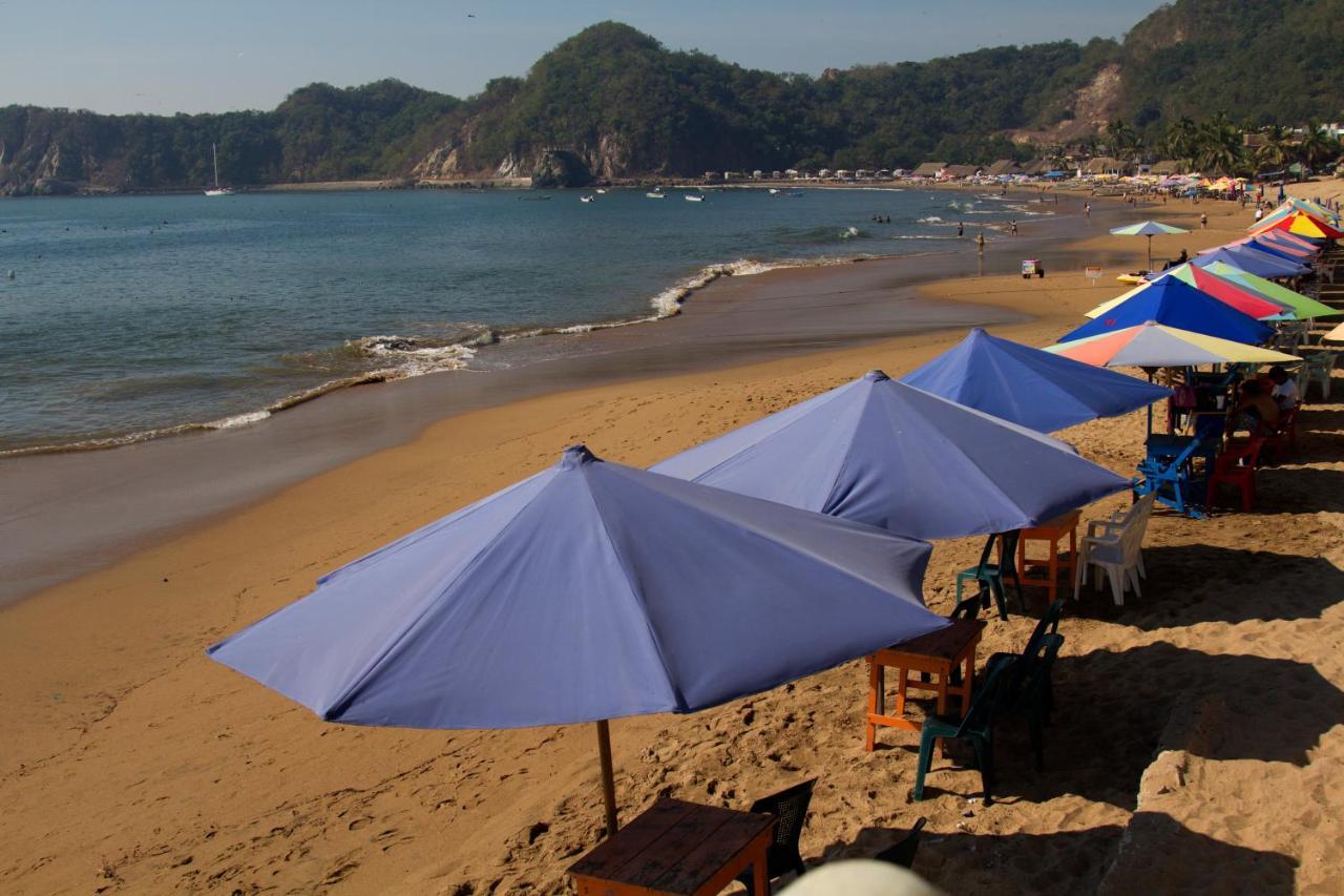 Bungalows Las Arenas San Patricio Melaque Eksteriør bilde
